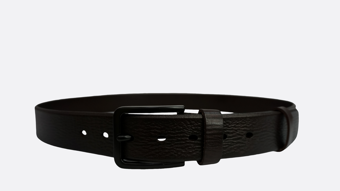 Vintage version genuine cowhide leather belt