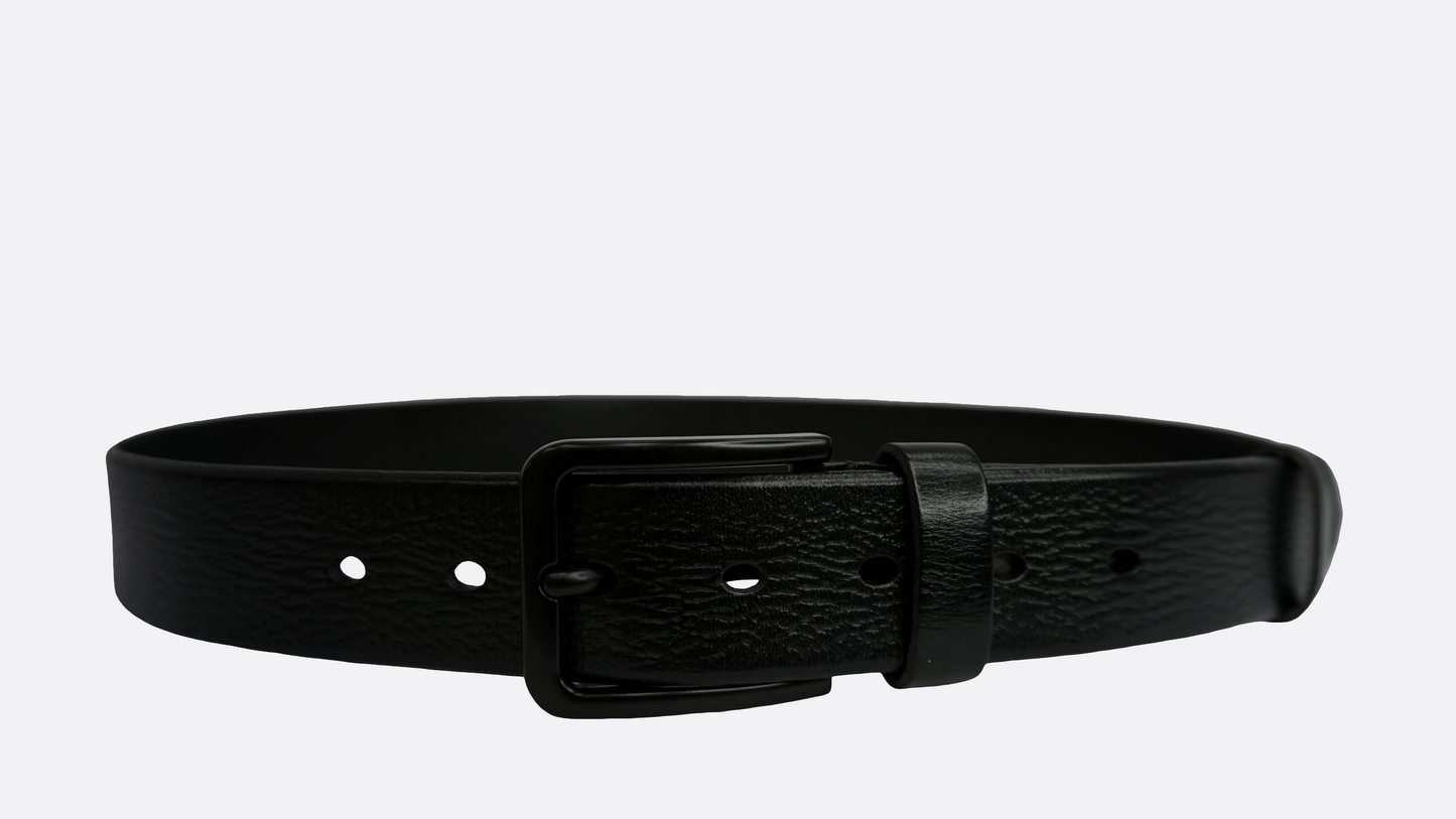 Vintage version genuine cowhide leather belt