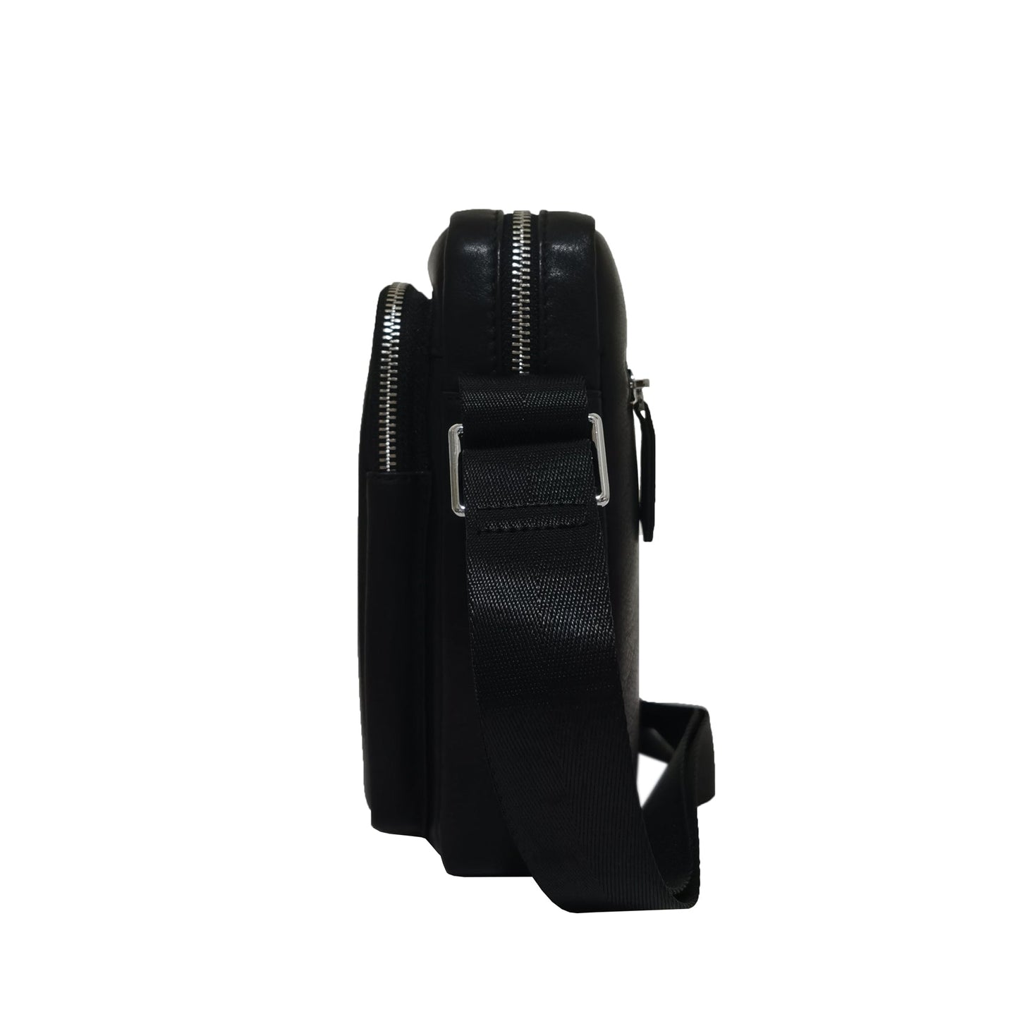 Pouch design genuine cowhide leather sling bag