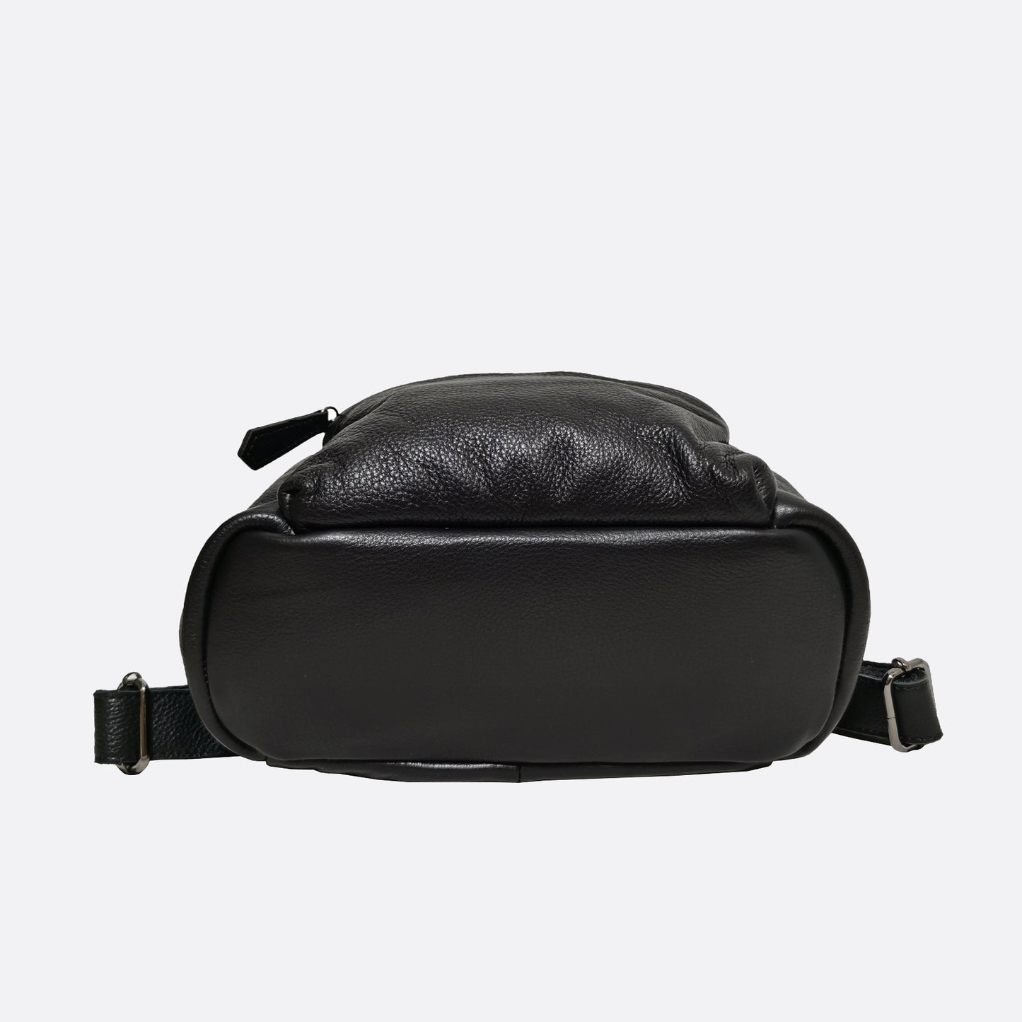 Pouch design genuine cowhide leather backpack