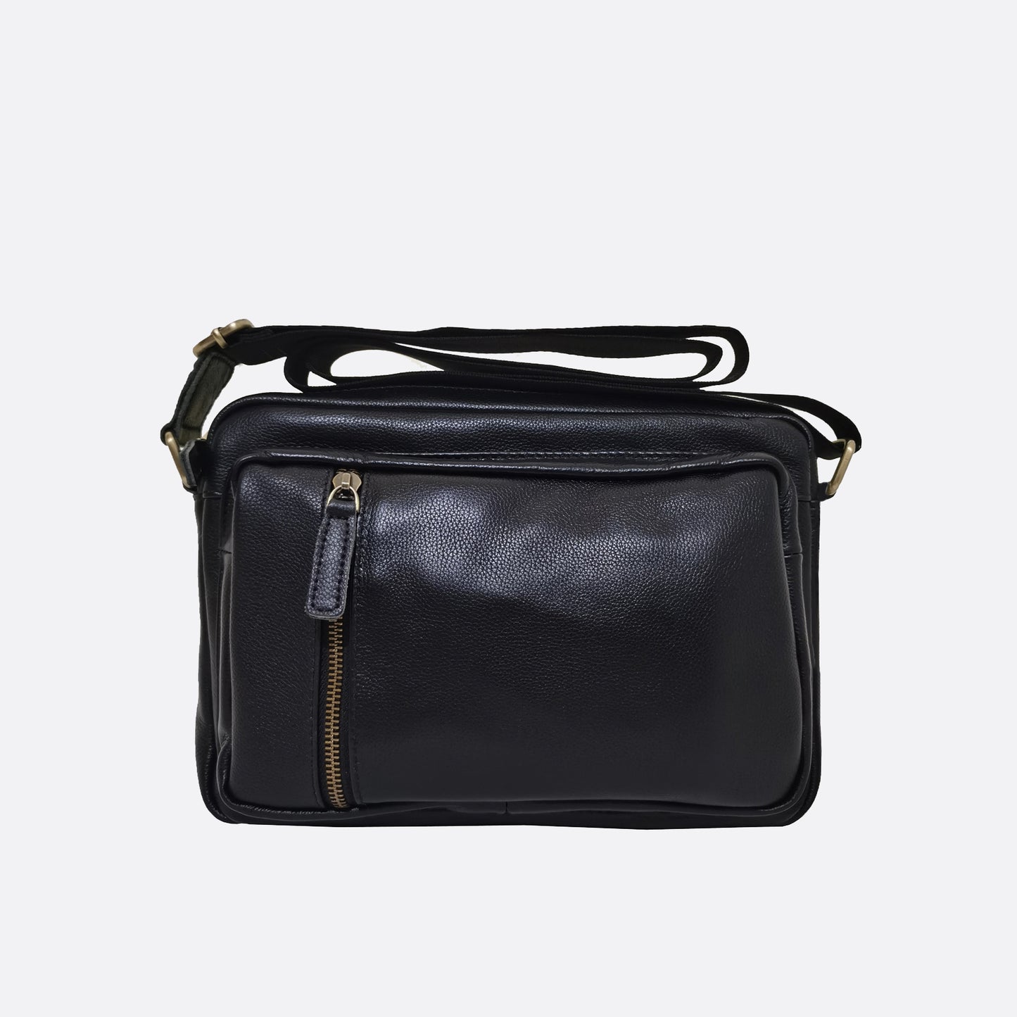 Davel V4 design genuine cowhide leather sling bag