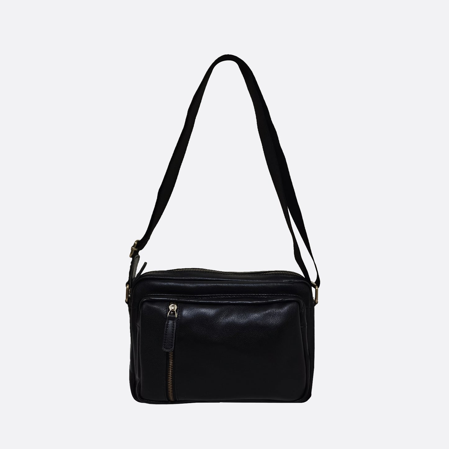 Davel V4 design genuine cowhide leather sling bag