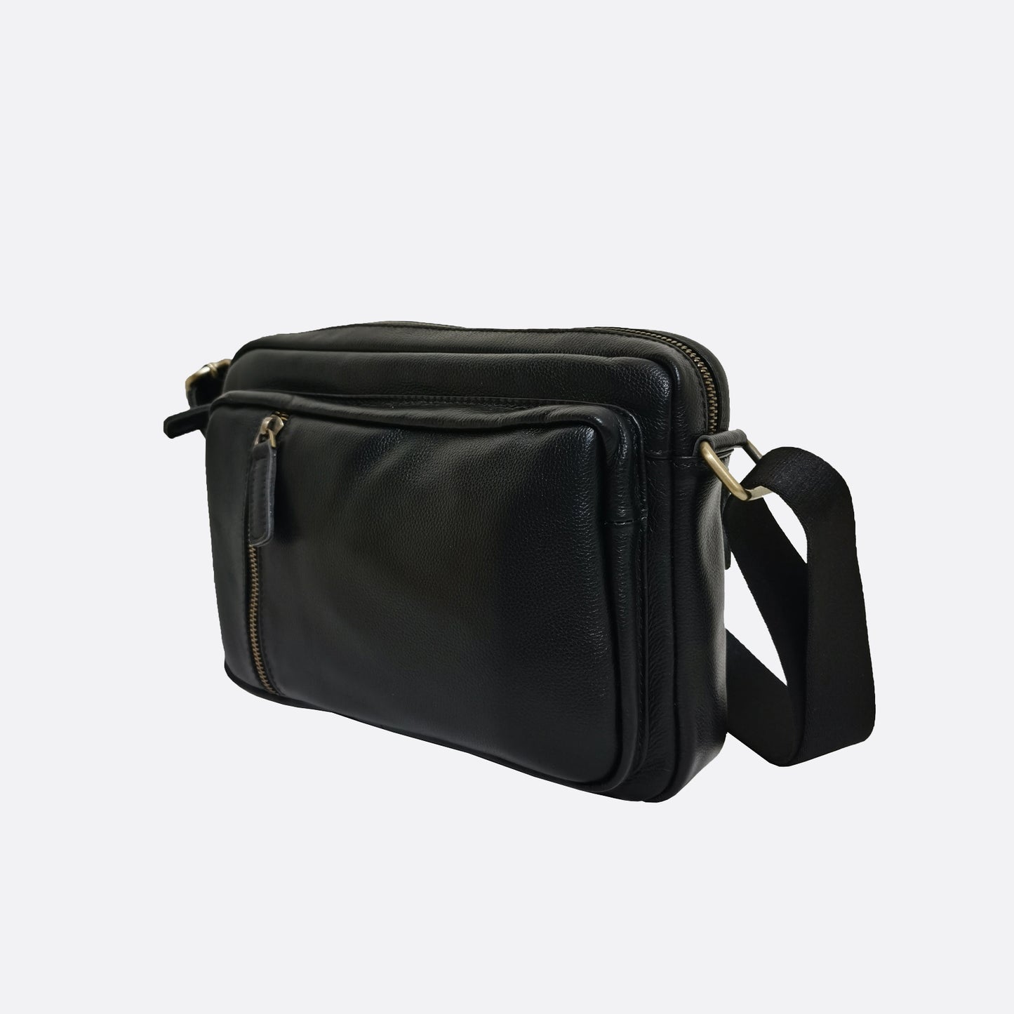 Davel V4 design genuine cowhide leather sling bag