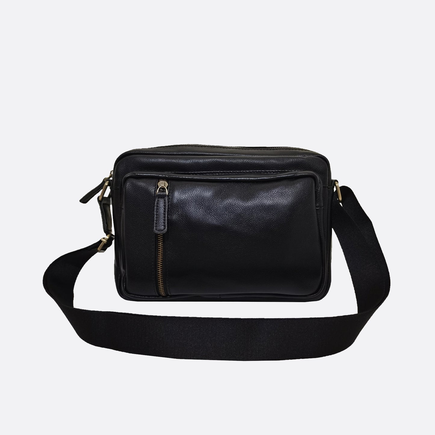 Davel V4 design genuine cowhide leather sling bag