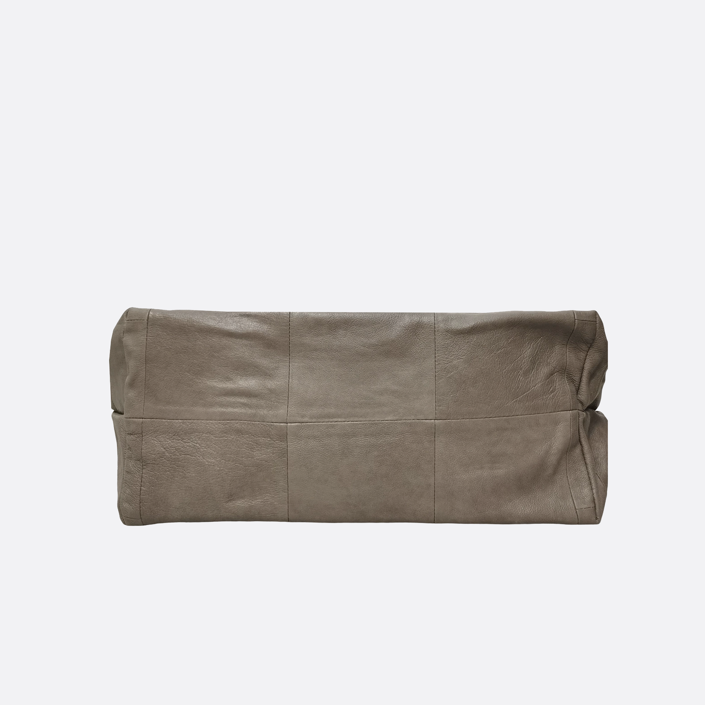 Ellipse duffel design genuine cowhide leather bag with sling