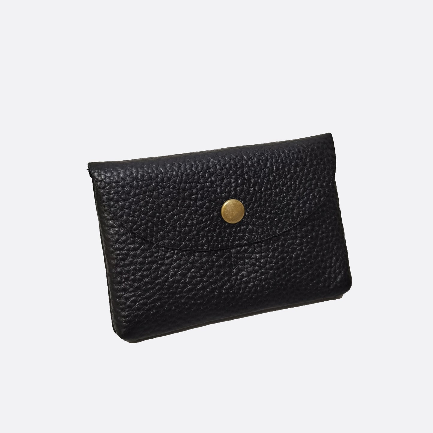 Envelope design genuine cowhide leather pouch