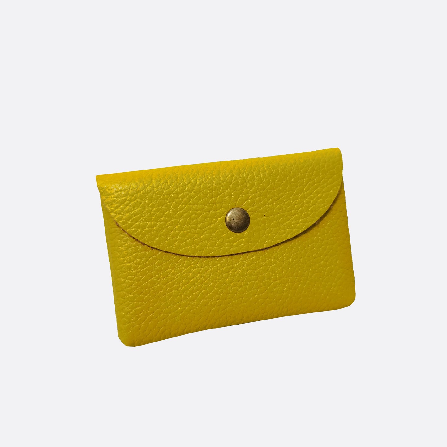 Envelope design genuine cowhide leather pouch
