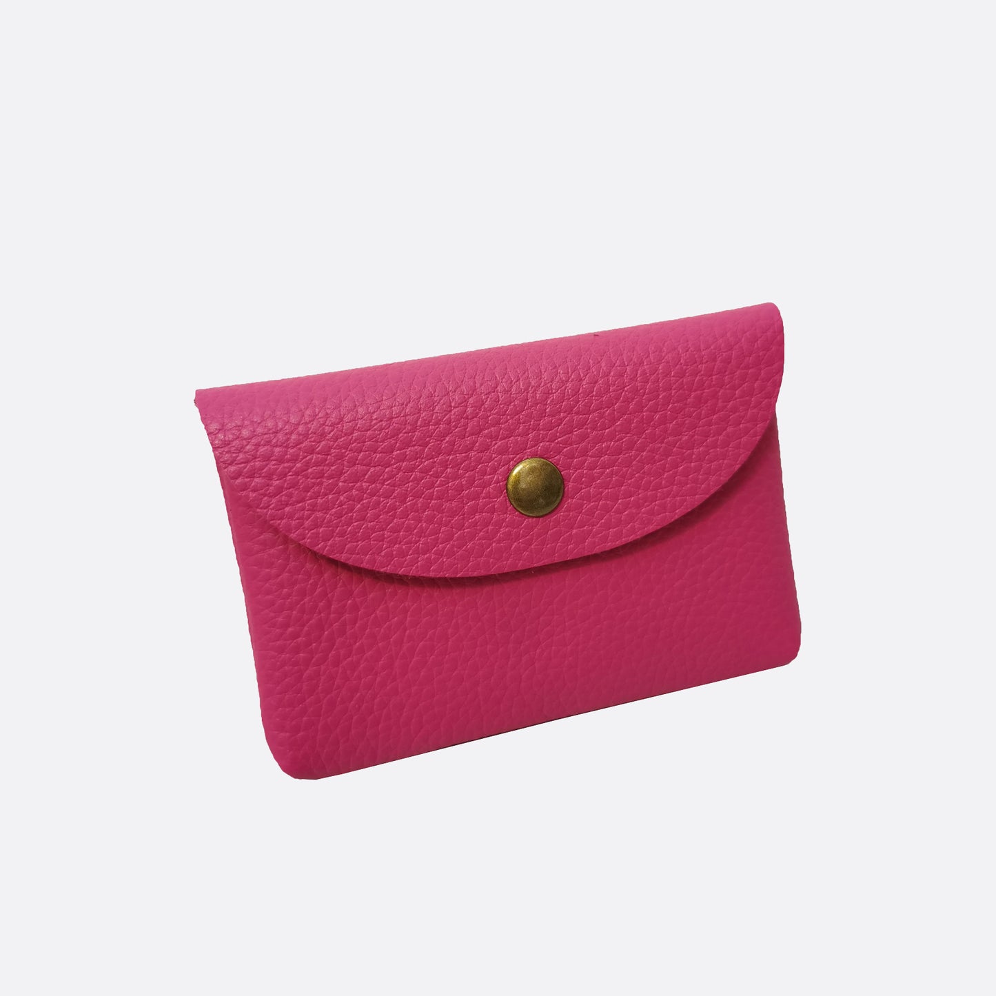 Envelope design genuine cowhide leather pouch