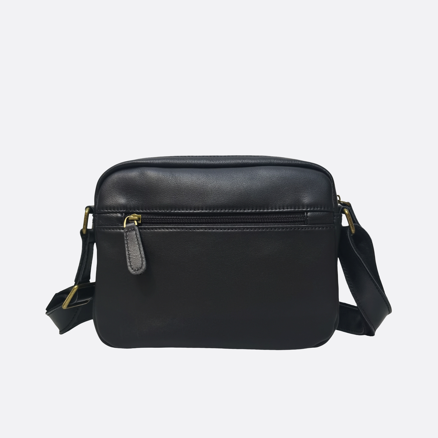 Poches messenger design genuine cowhide leather sling bag