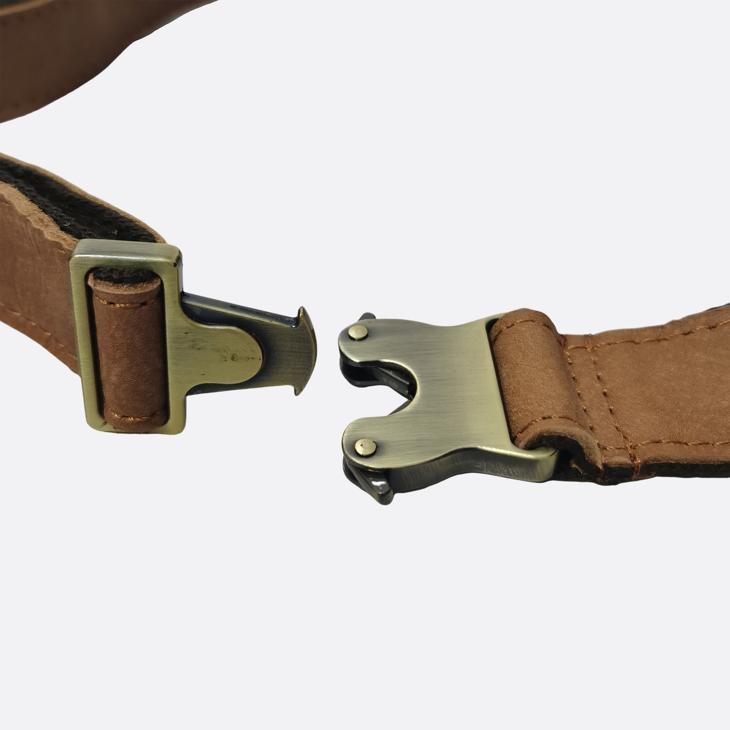Genuine cowhide leather holster pouch fanny pack