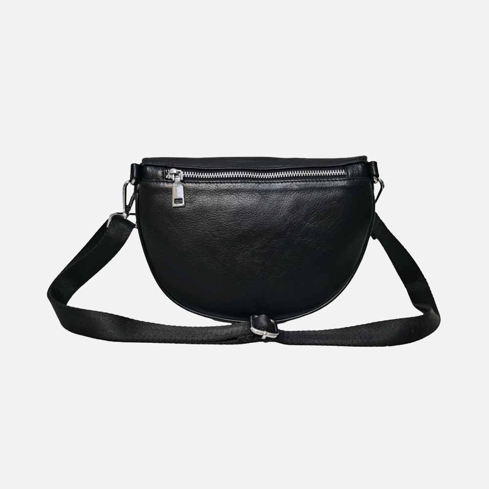 Vesny V3 design genuine cowhide leather waist/sling bag