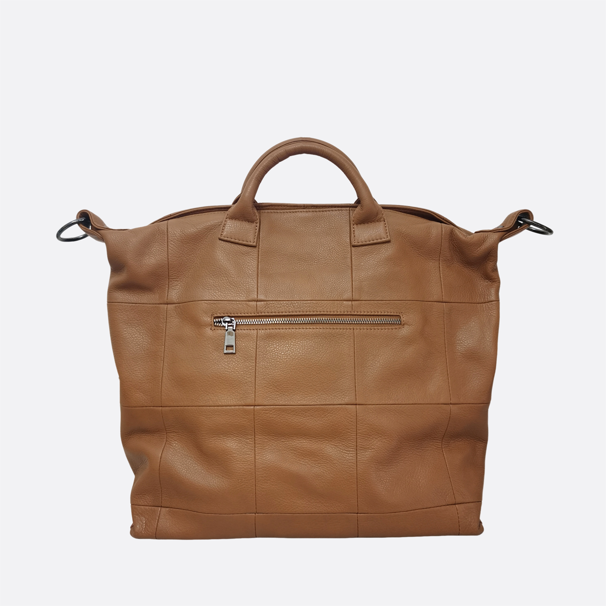 Cara V4 design genuine cowhide leather bag with strap