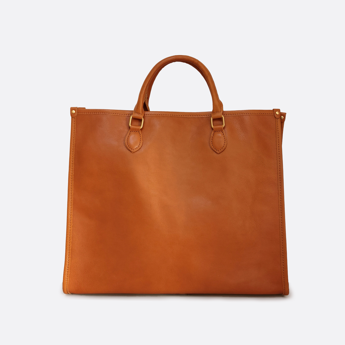 Potter tote design genuine cowhide leather bag