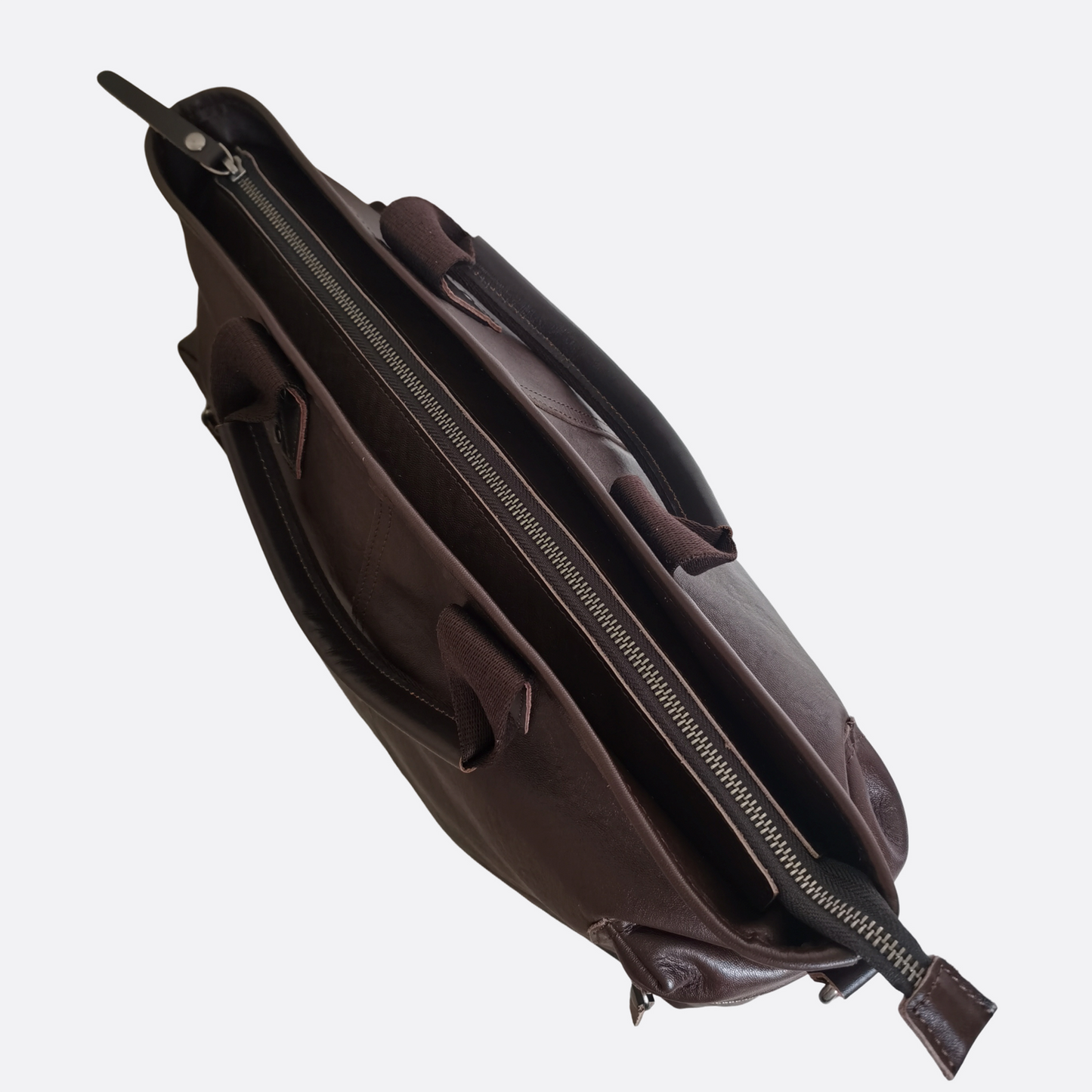 Perry design genuine cowhide leather tote bag