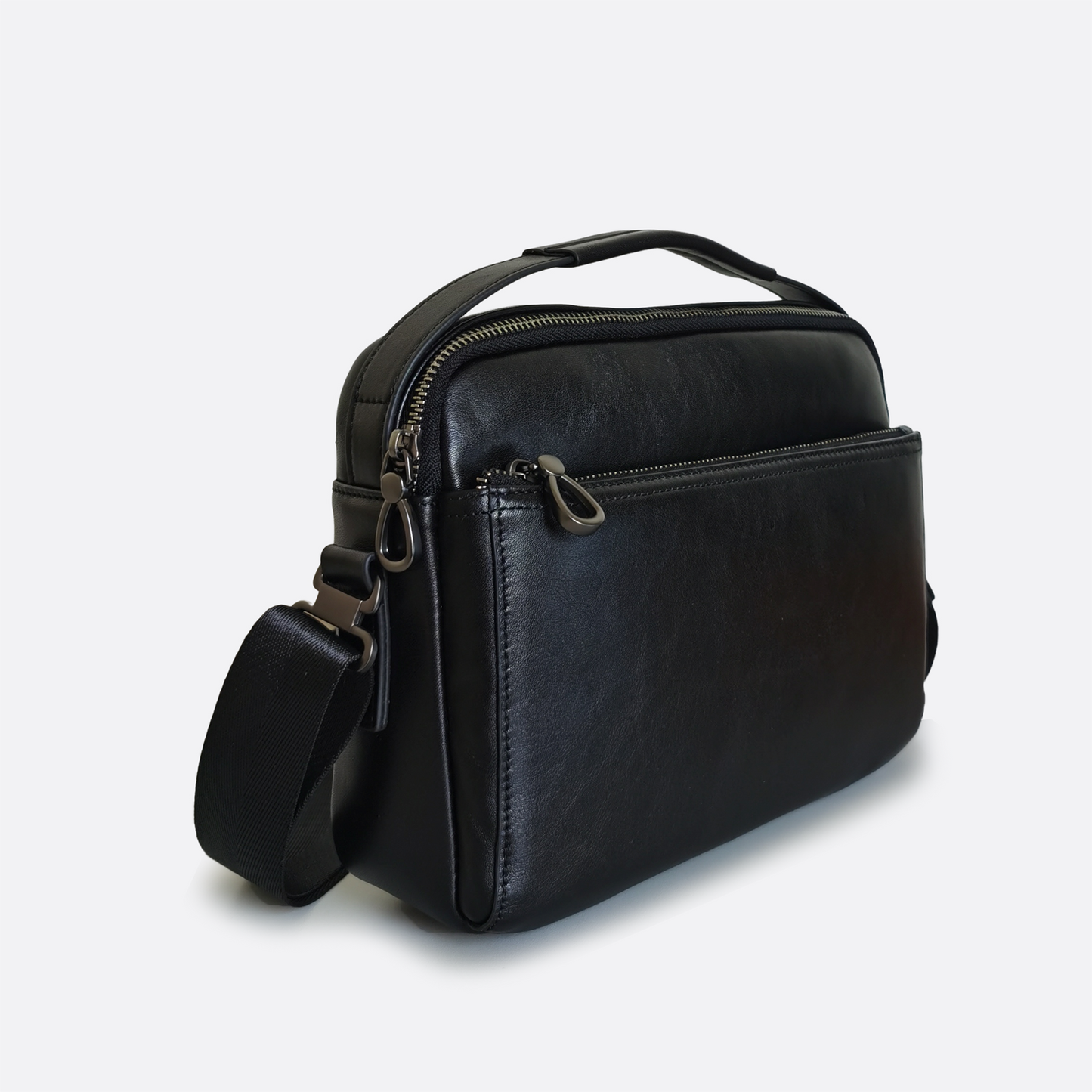 Murca V5 design genuine cowhide leather sling bag