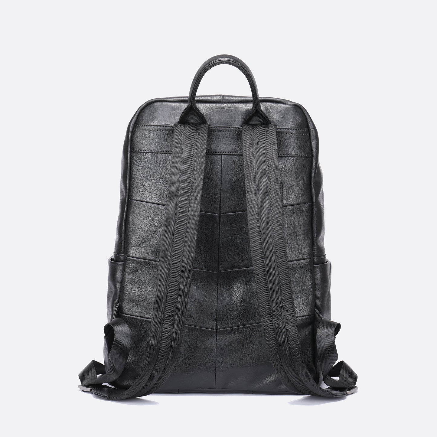 Snap V2 design genuine cowhide leather backpack