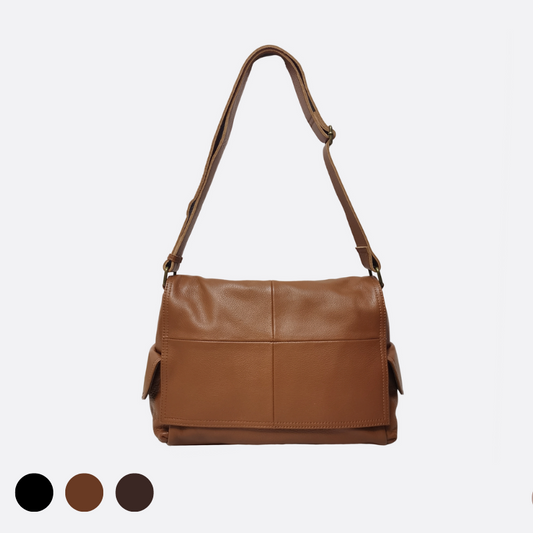 Satchel messenger V2 genuine cowhide leather sling bag