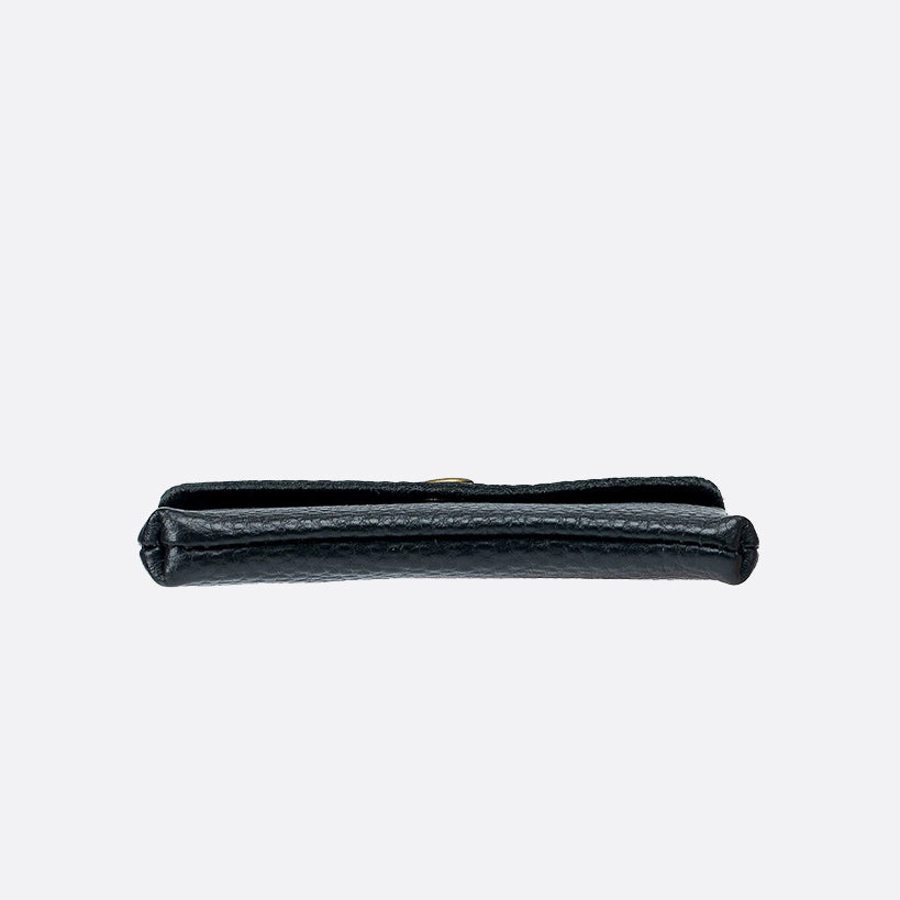 Envelope design genuine cowhide leather pouch