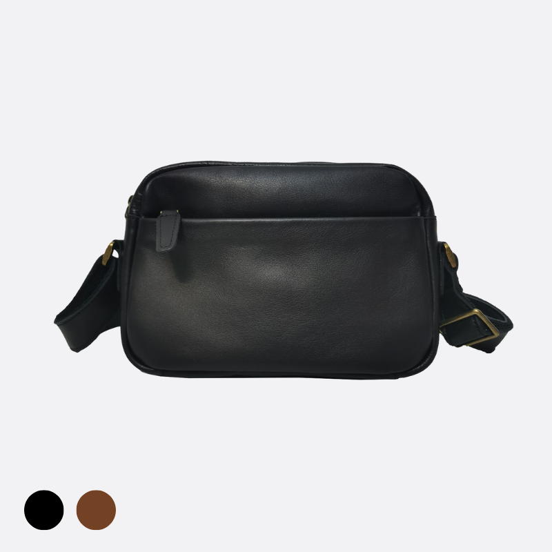 Murca V2 design genuine cowhide leather sling bag