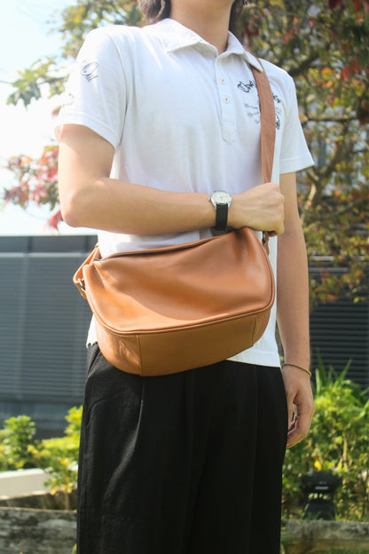 Vesny design genuine cowhide leather bag