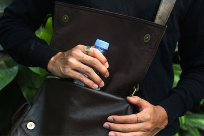 Satchel messenger V2 genuine cowhide leather sling bag