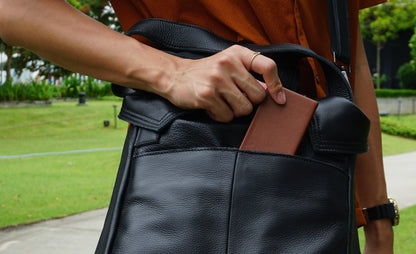 Cate design genuine cowhide leather bag