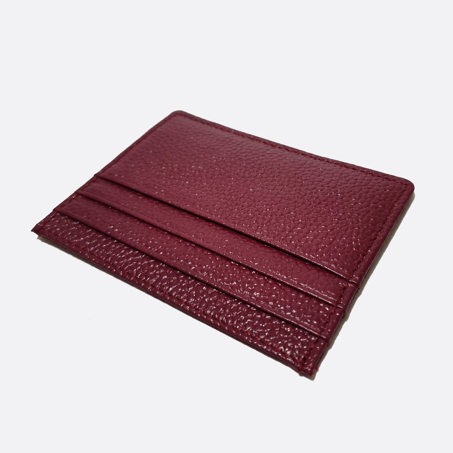 Genuine cowhide leather card holder