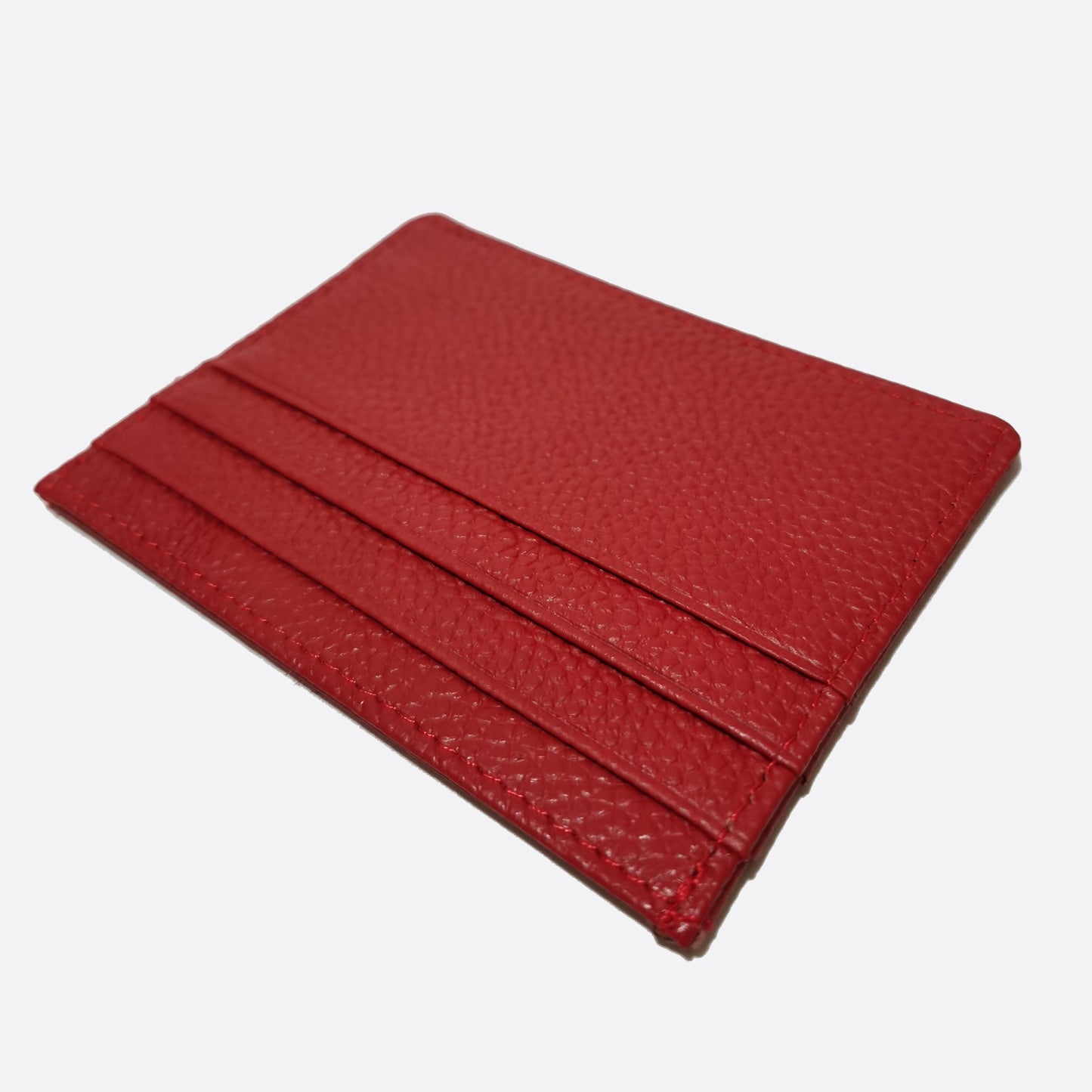 Genuine cowhide leather card holder