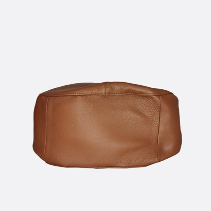 Cara V2 design genuine cowhide leather bag with strap