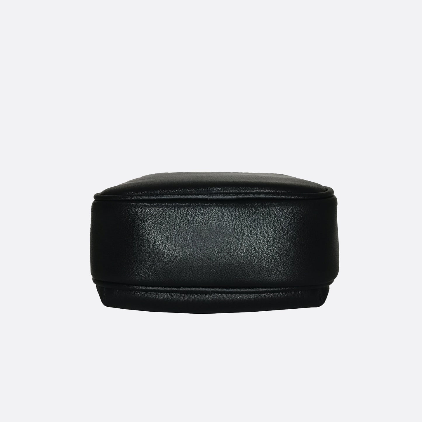Flap design genuine cowhide leather sling bag
