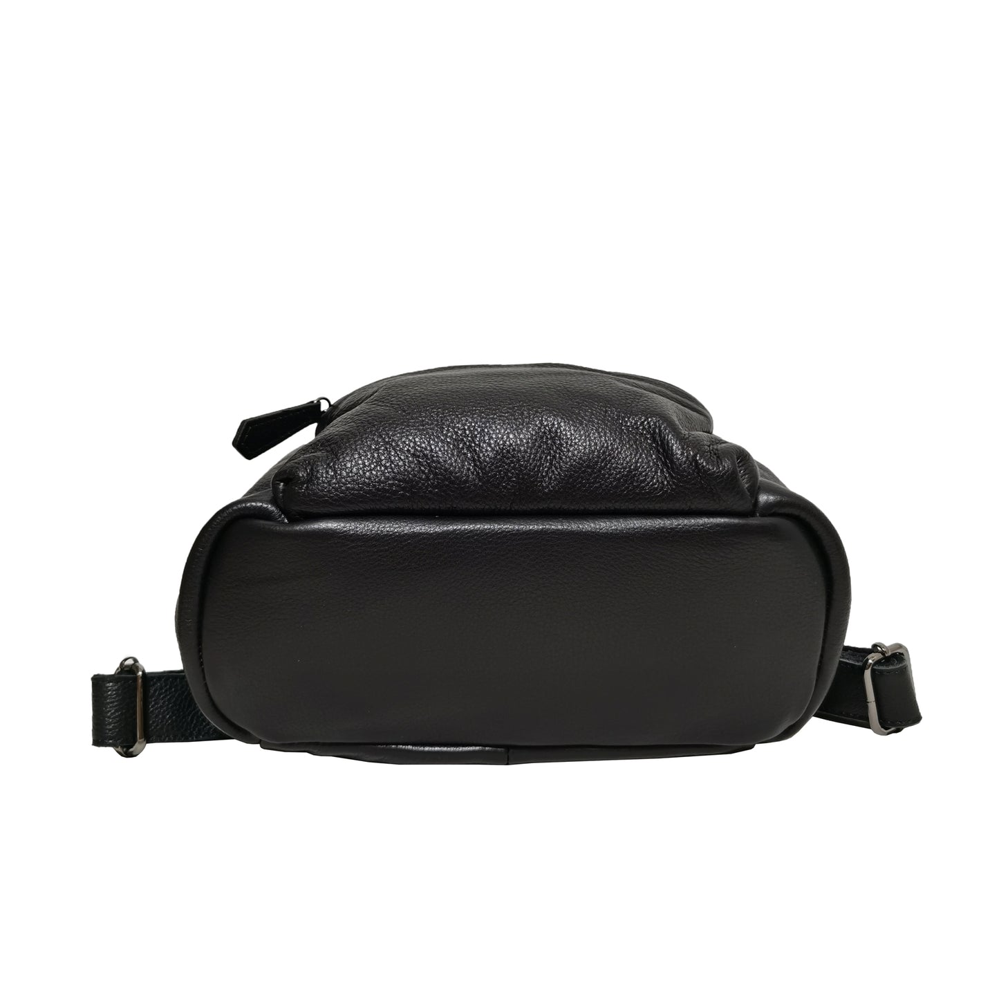 Pouch design genuine cowhide leather backpack