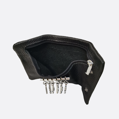 Genuine cowhide leather key holder