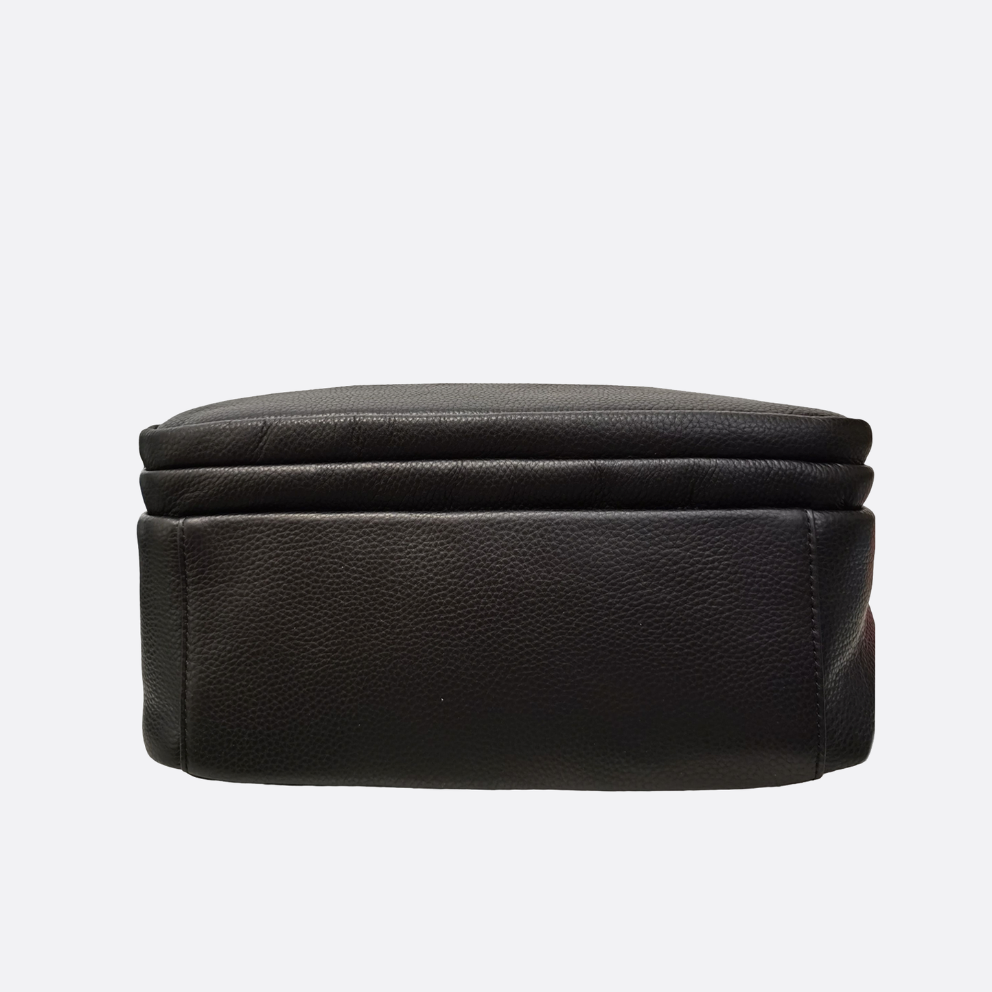 Crescent design genuine cowhide leather backpack