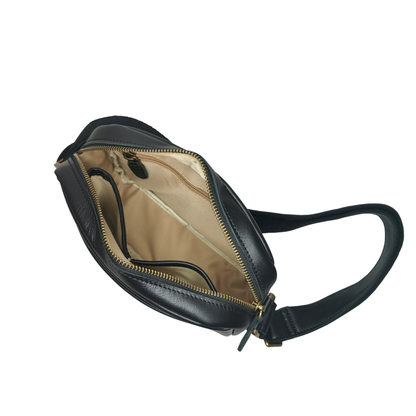 Murca V2 design genuine cowhide leather sling bag