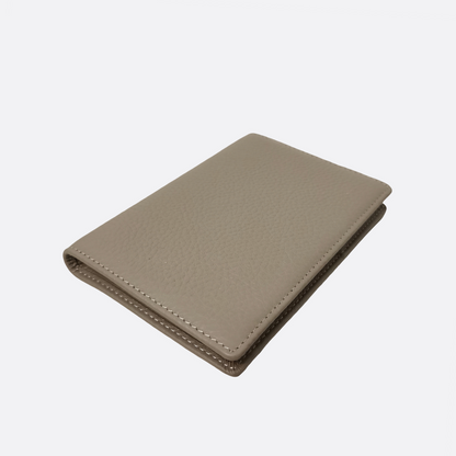 Genuine cowhide leather passport holder travel pouch