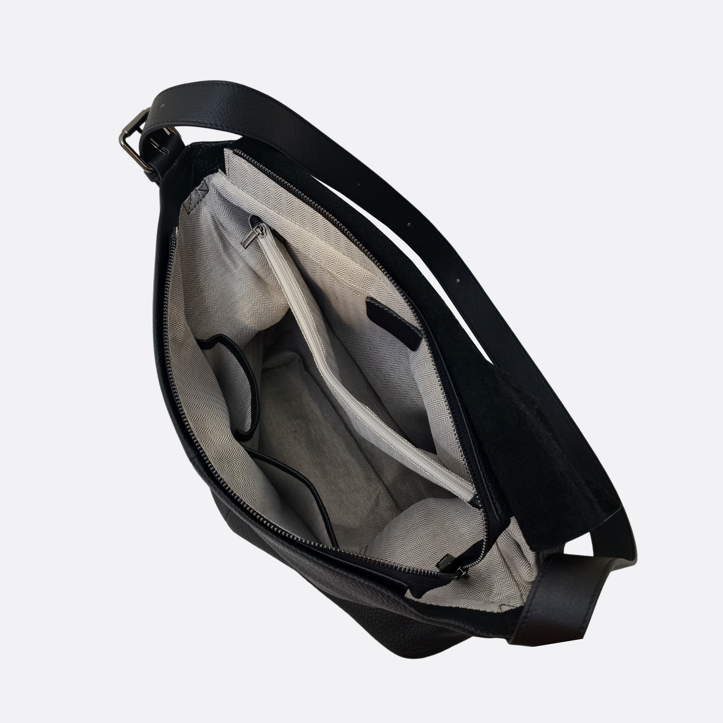 Messenger V4 design genuine cowhide leather sling bag