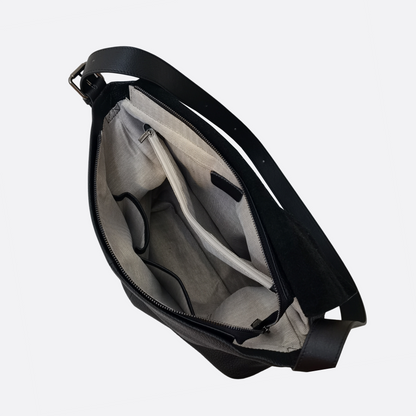 Messenger V4 design genuine cowhide leather sling bag