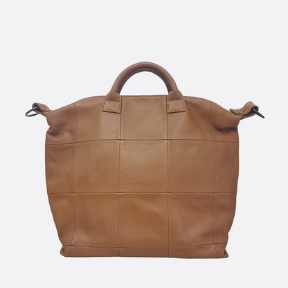 Cara V4 design genuine cowhide leather bag with strap
