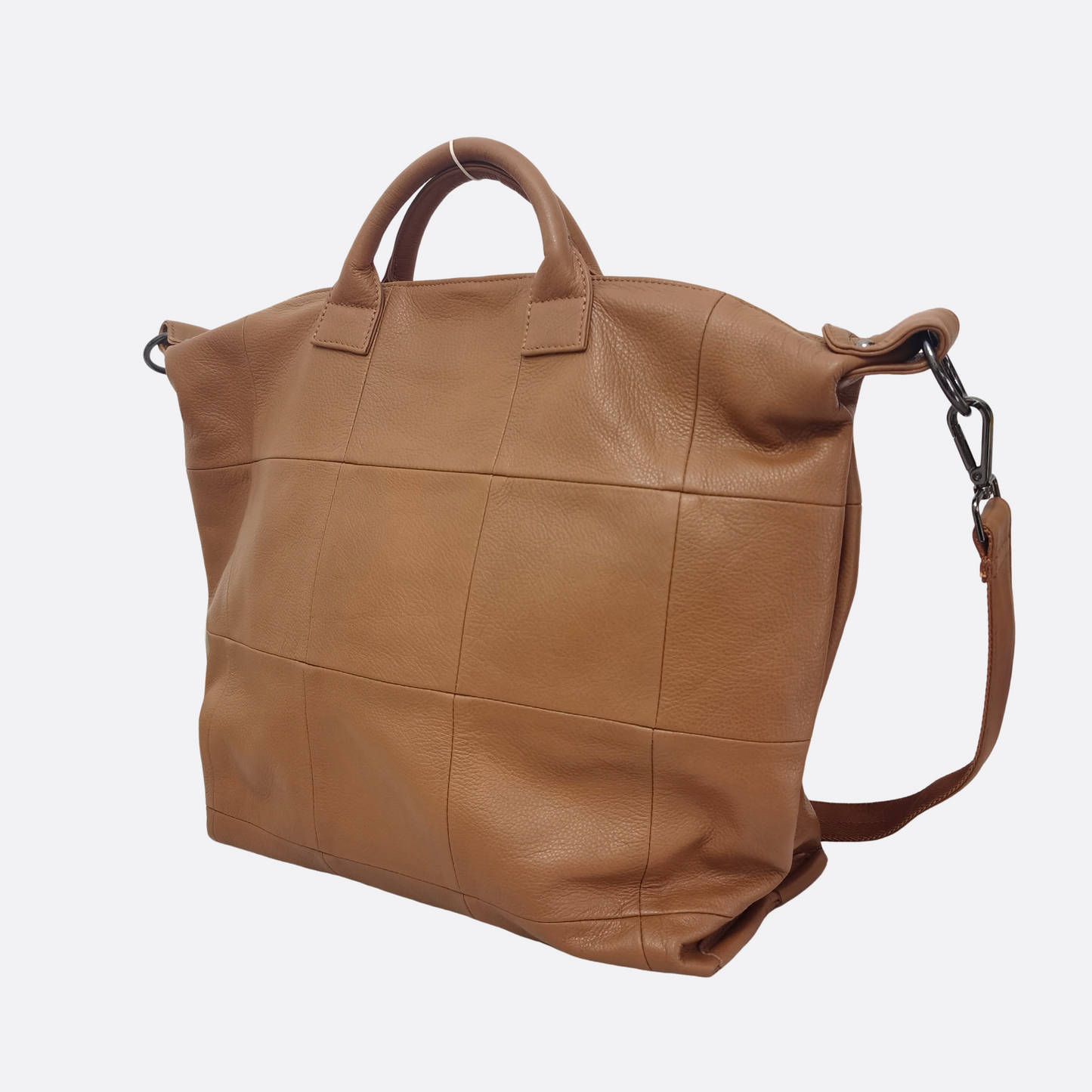 Cara V4 design genuine cowhide leather bag with strap