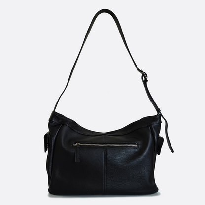Carly messenger design genuine cowhide leather sling bag