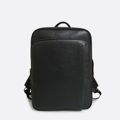 2 in 1 genuine cowhide leather backpack