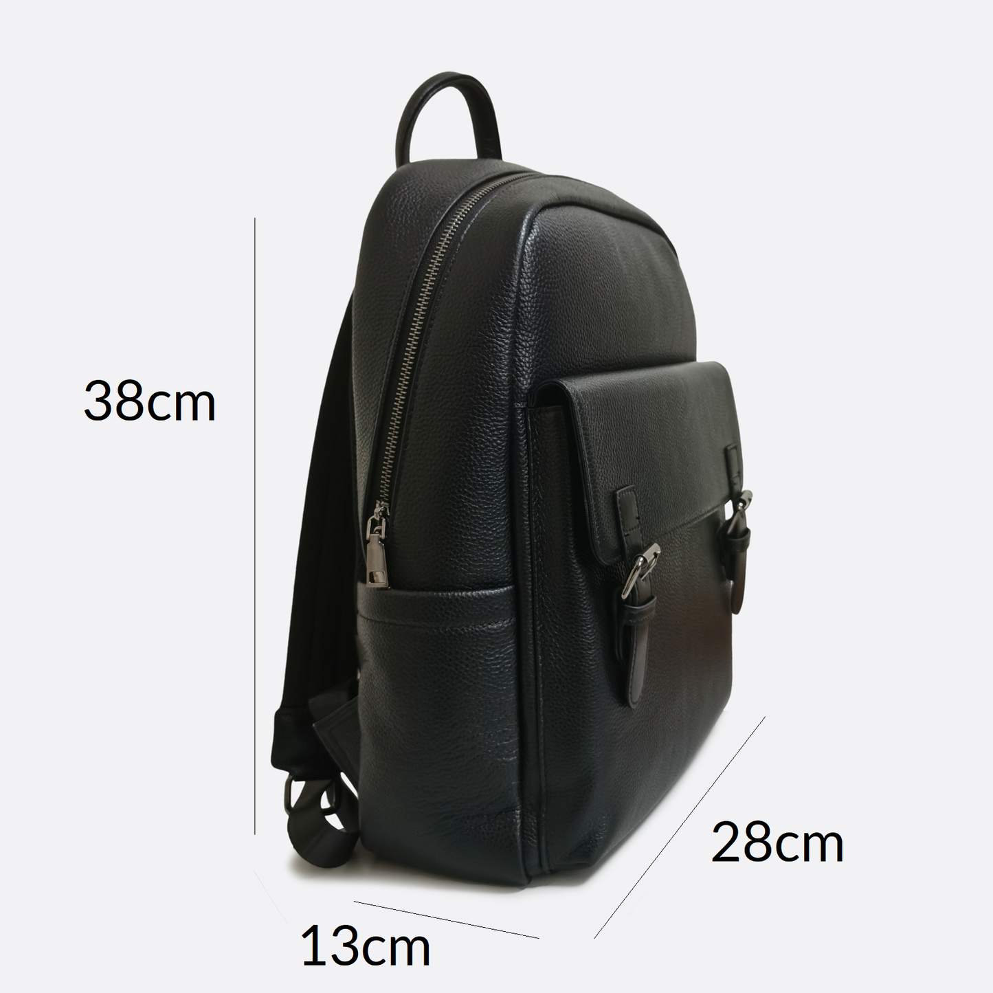 Torba design genuine cowhide leather backpack