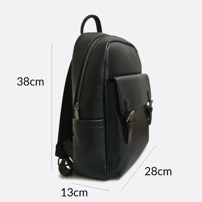 Torba design genuine cowhide leather backpack