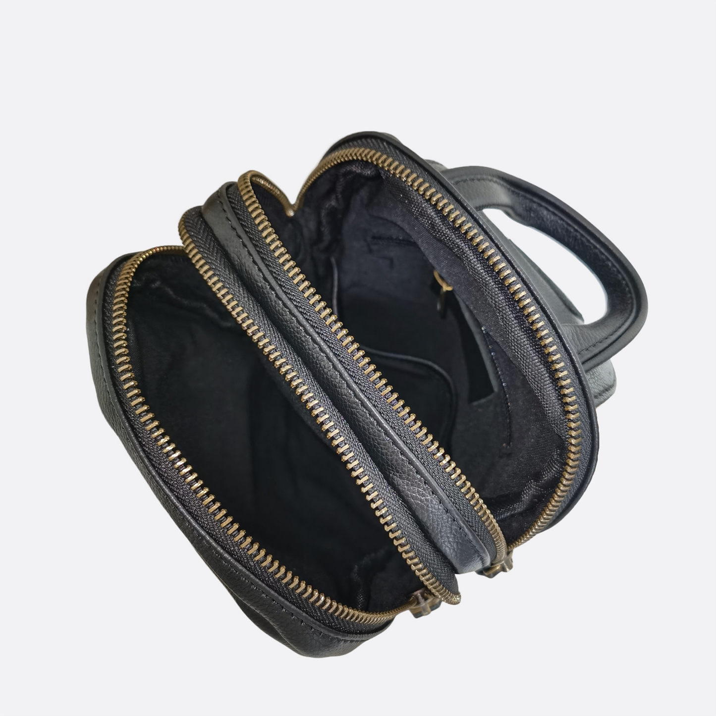 Davel V2 design genuine cowhide leather fanny pack bag