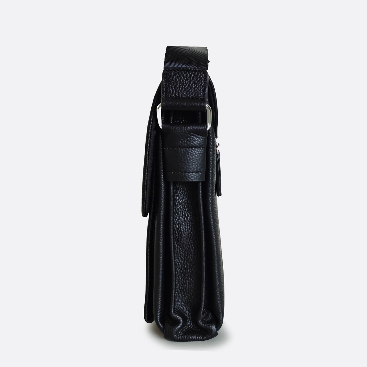 Flap V2 design genuine cowhide leather sling bag