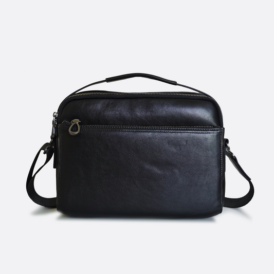 Murca V5 design genuine cowhide leather sling bag
