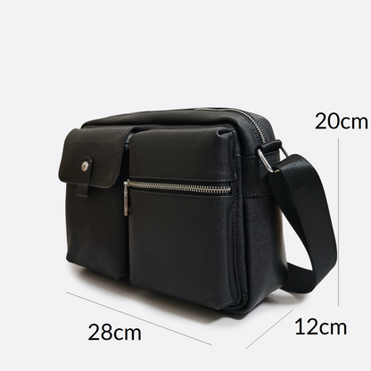 Davel V3 design genuine cowhide leather sling bag