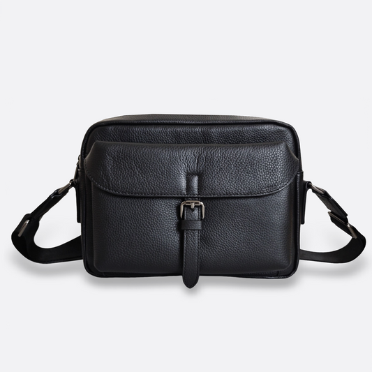 Murca design genuine cowhide leather sling bag