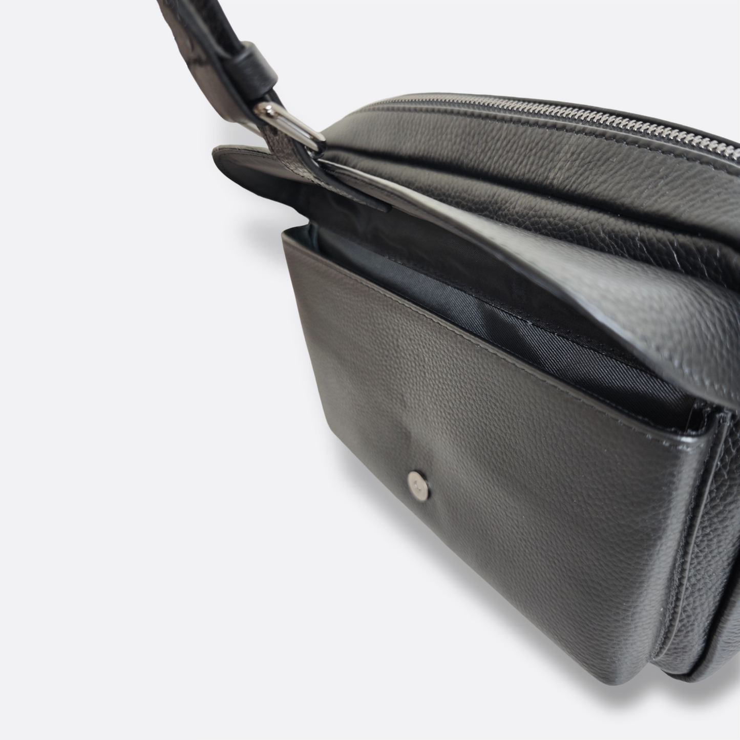 Murca design genuine cowhide leather sling bag