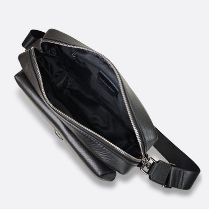 Murca design genuine cowhide leather sling bag